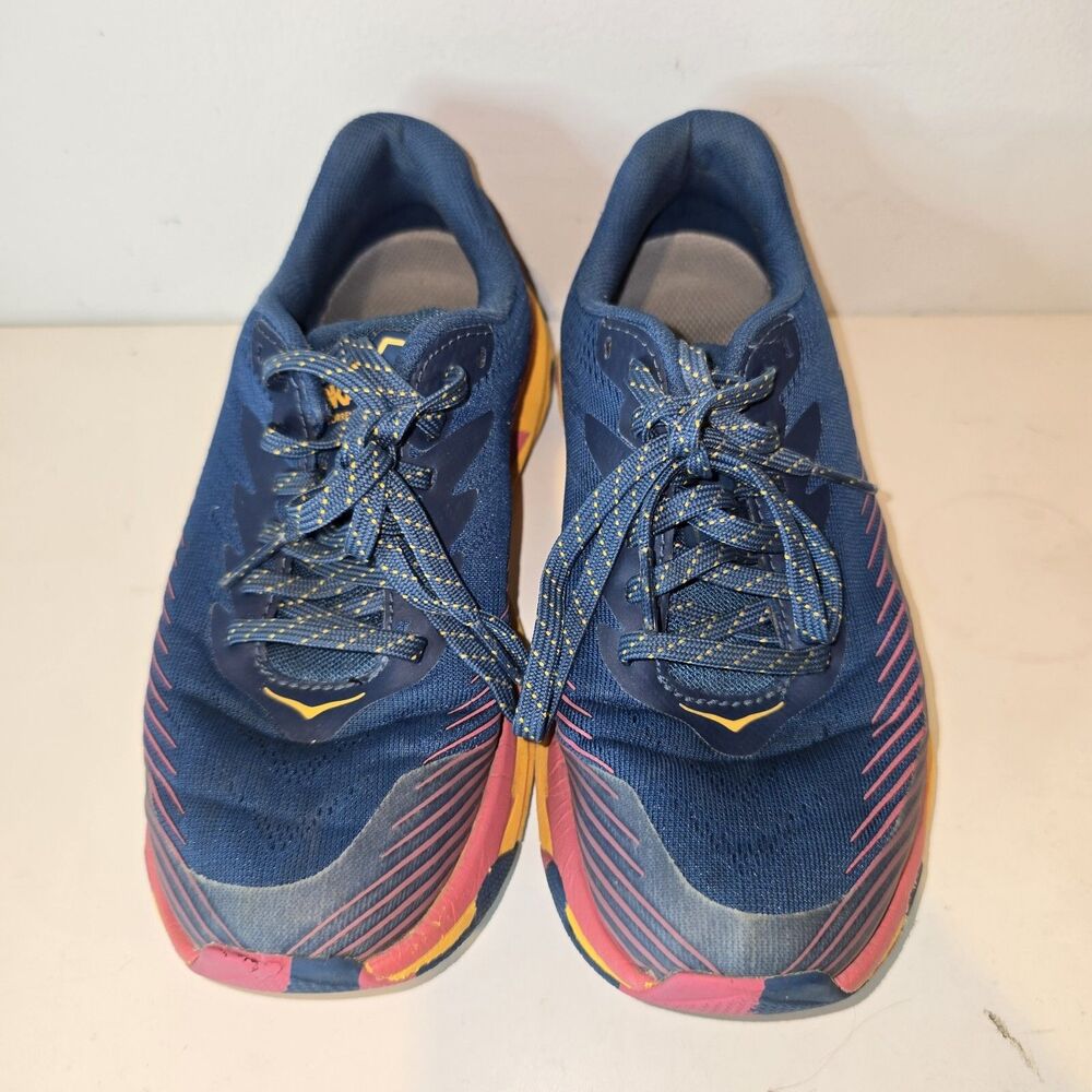 Hoka One One Womens Torrent 2 1110497 MBSF Blue Running Shoes Sneakers Size 6.5